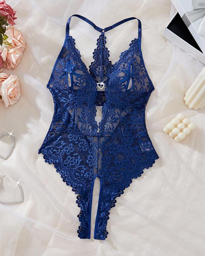 Women's Sxy Lace Bodysuit Pajamas