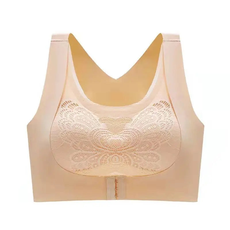 Butterfly wings High Quality Too Soft & Comfortable Push Up Removable Padded full Back Support Sports Bra